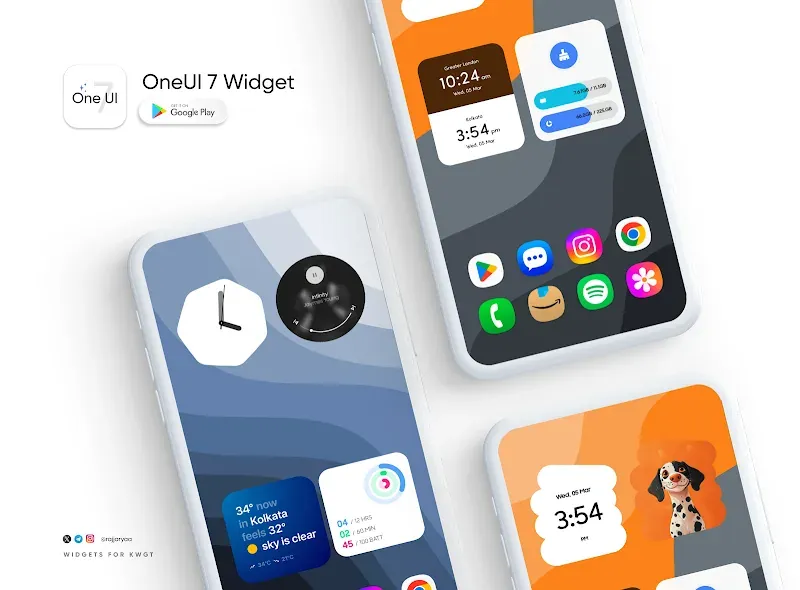 One UI 7 Widget for KWGT screenshot 4