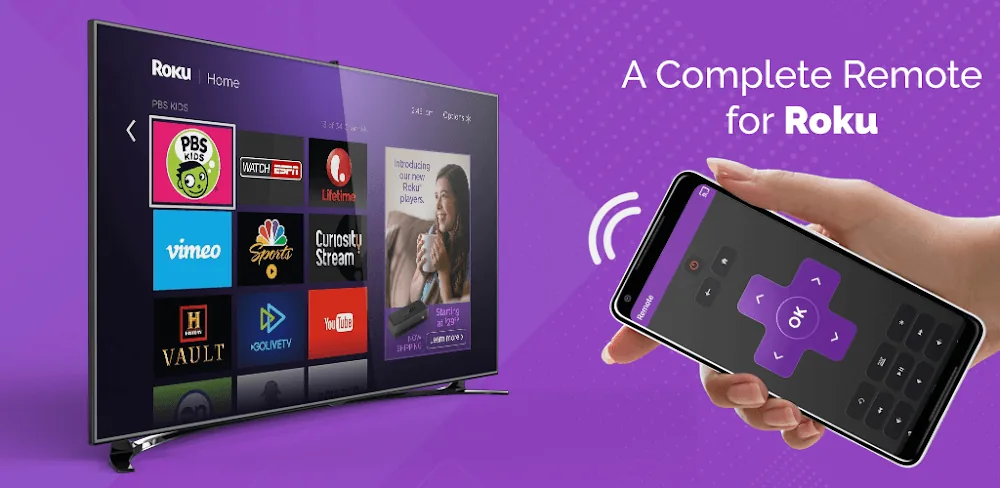 Remote Control for Roku TV screenshot 1