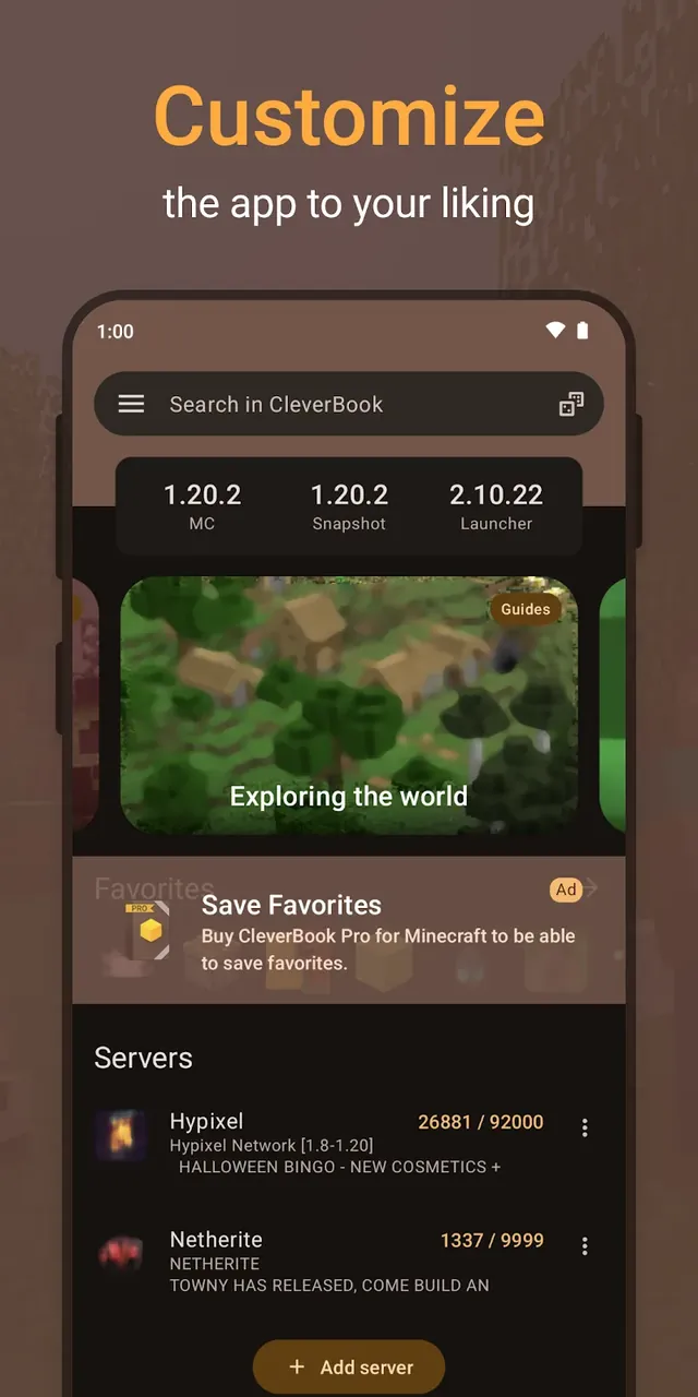 CleverBook for MC screenshot 6
