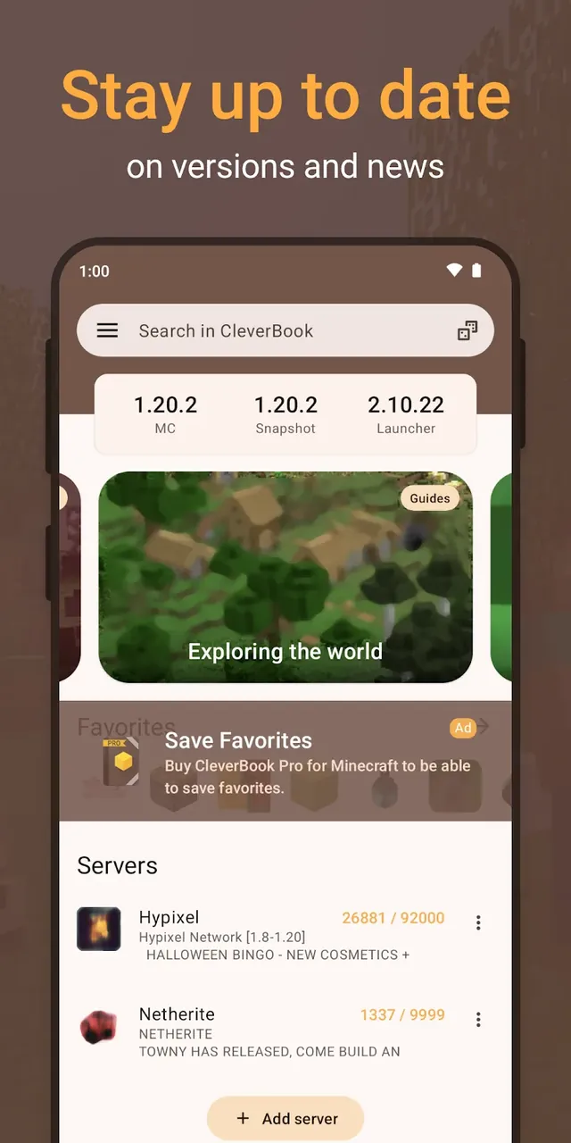 CleverBook for MC screenshot 5