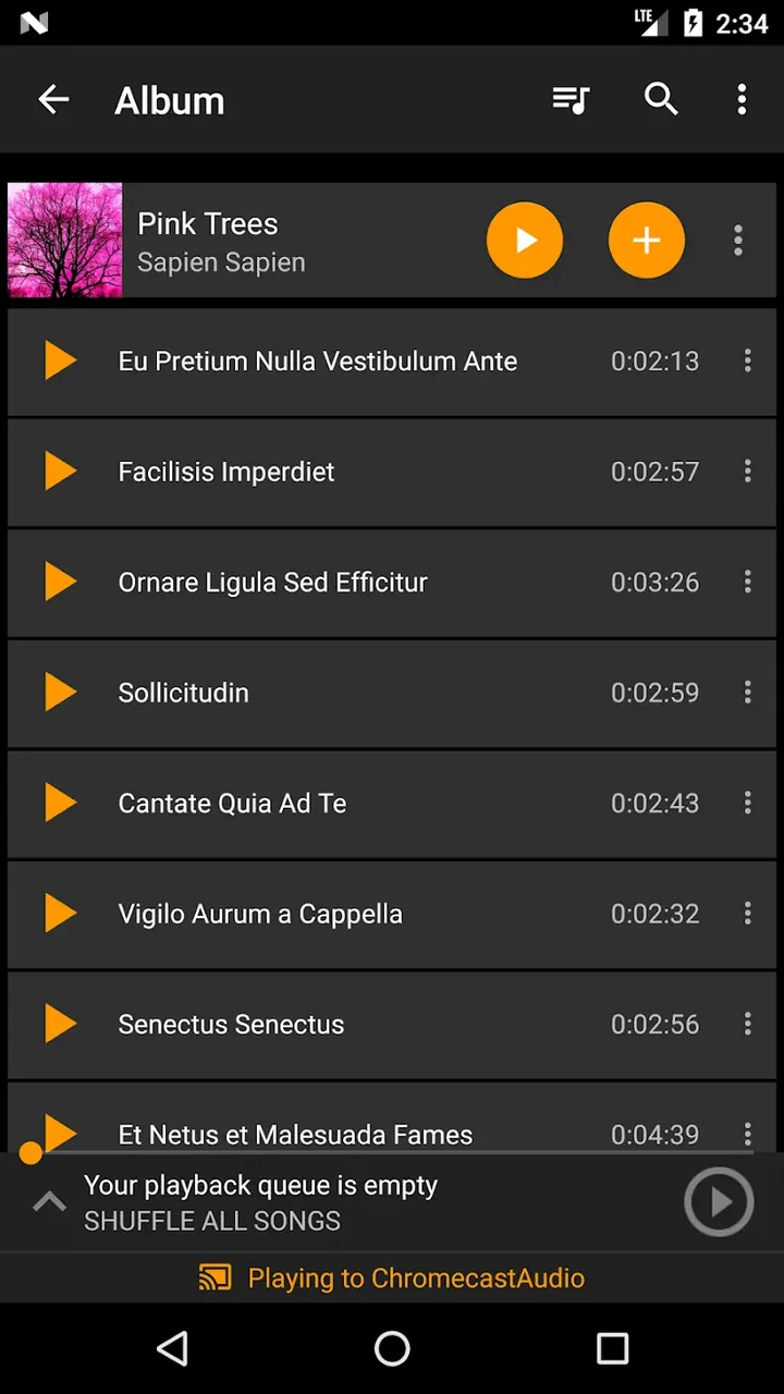 Hi-Fi Cast - Music Player screenshot 4