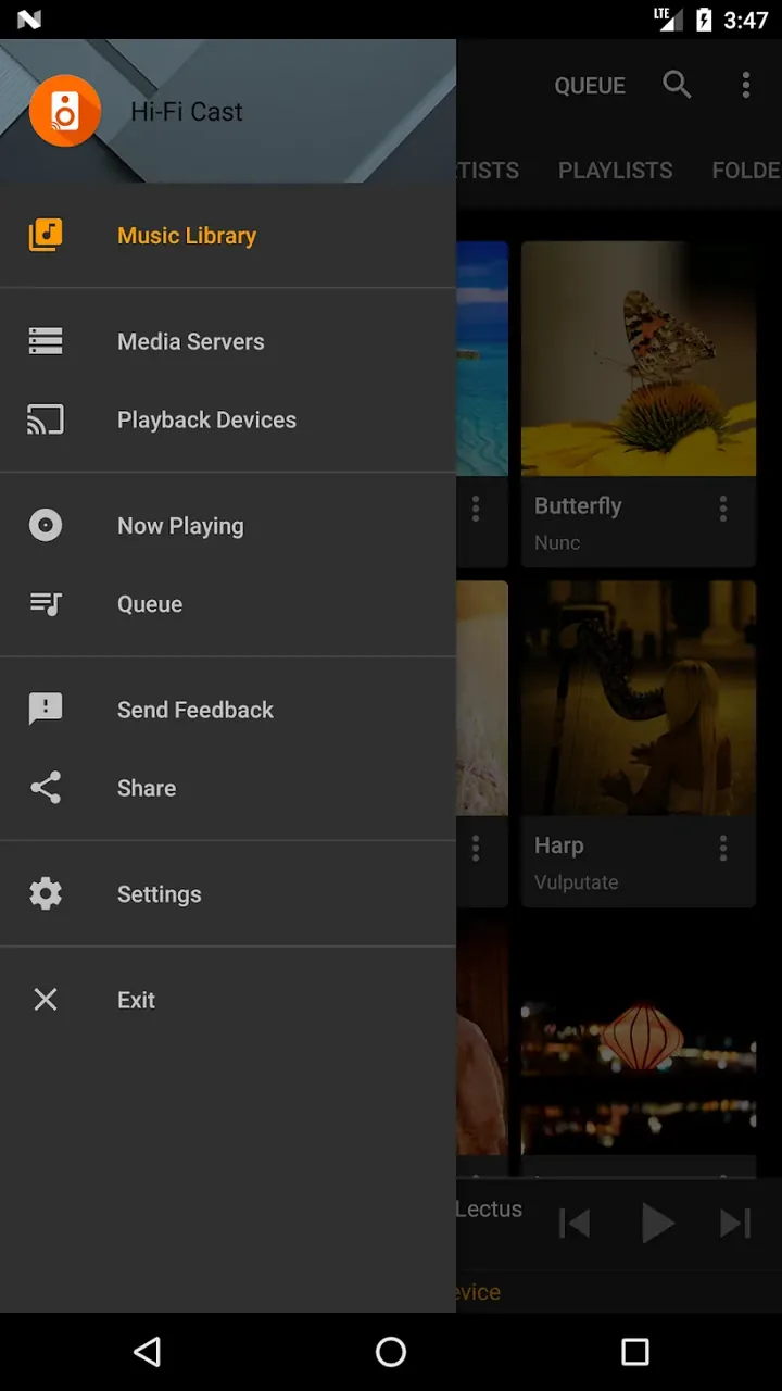 Hi-Fi Cast - Music Player screenshot 6