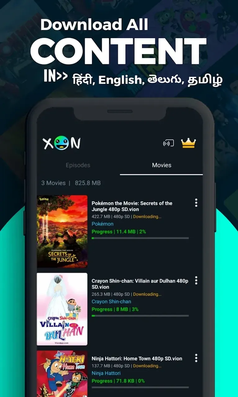 Cartoon TV App Hindi – XON screenshot 6