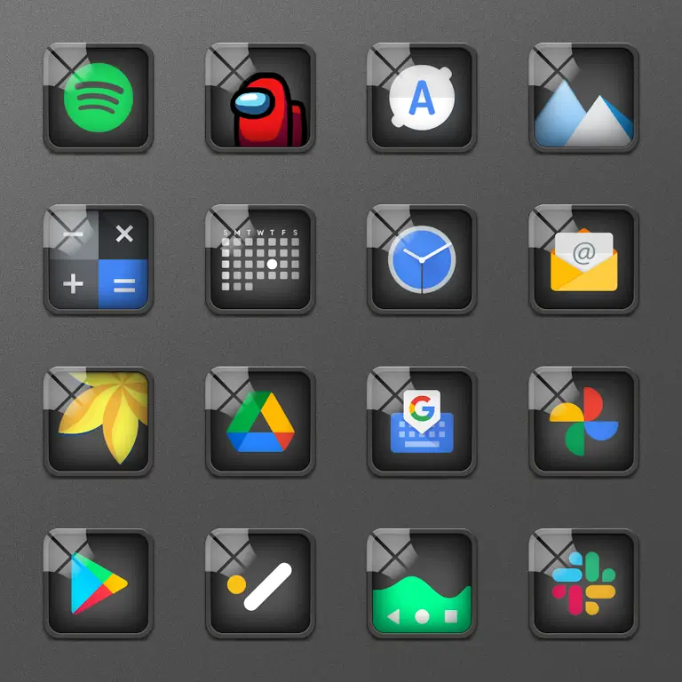 Glassy Icon Pack screenshot 6