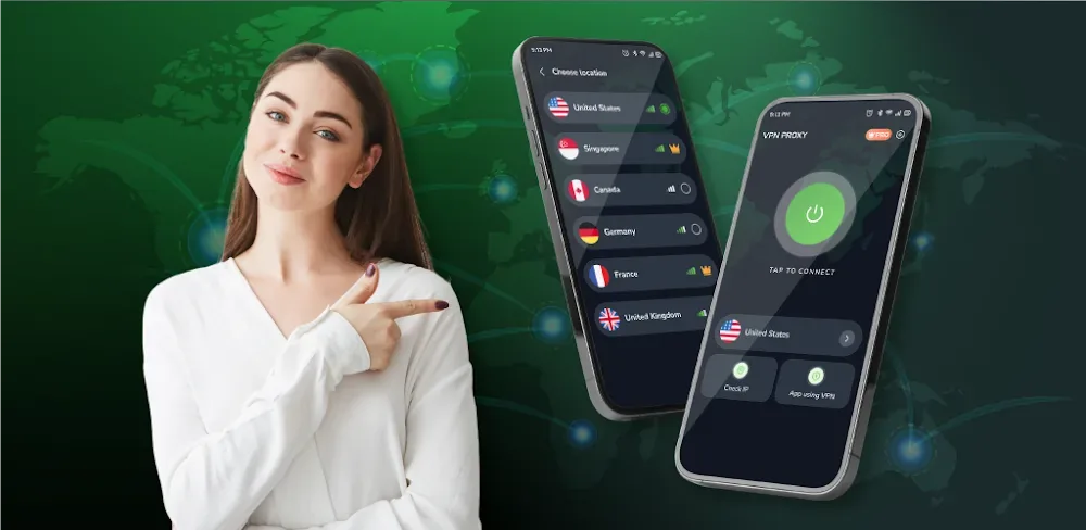Amobear VPN: Secure VPN Proxy screenshot 1