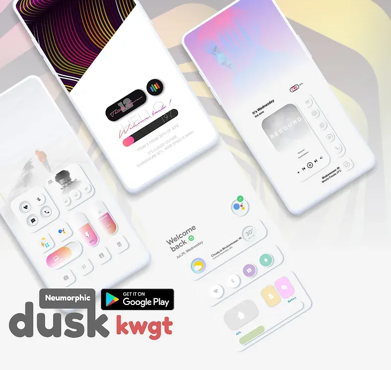 Dusk KWGT screenshot 5