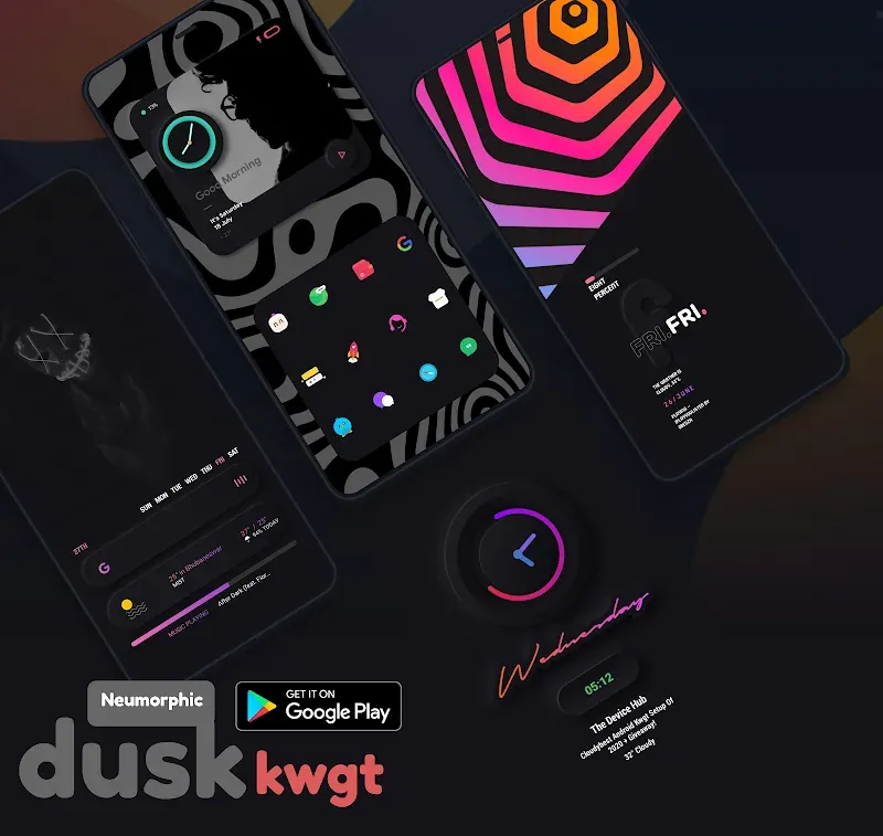 Dusk KWGT screenshot 6