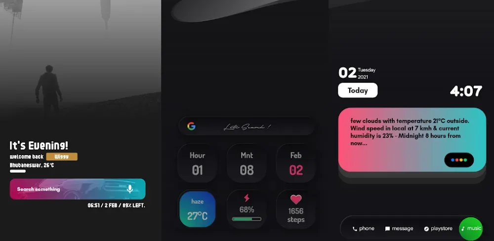 Dunes KWGT screenshot 1