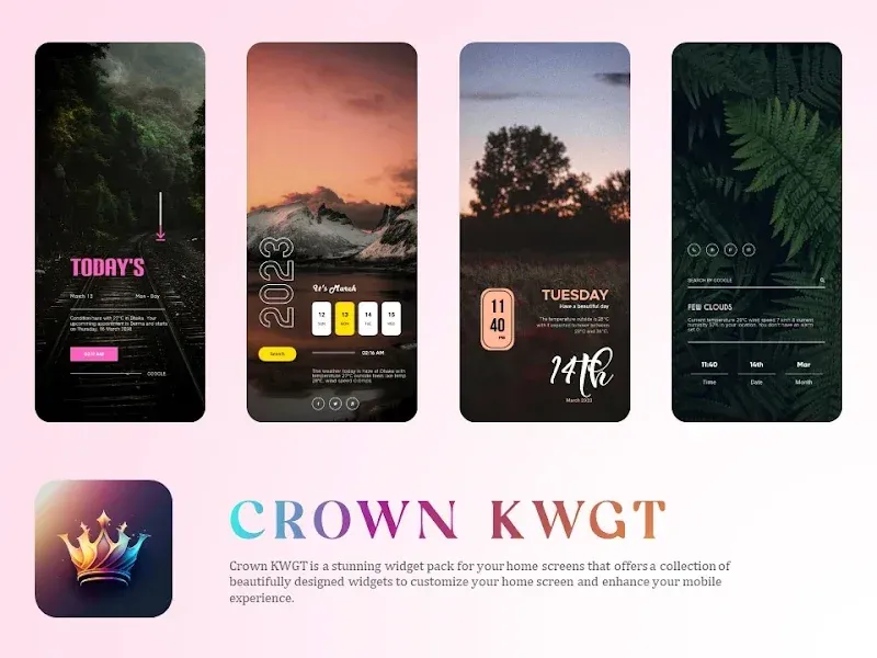 Crown KWGT screenshot 4