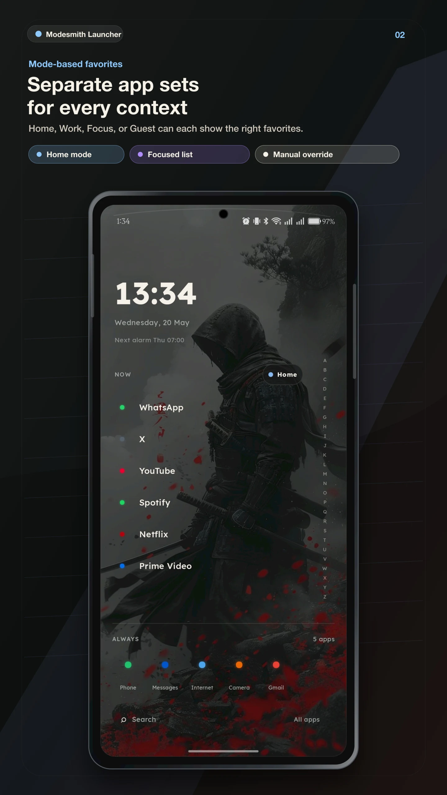 Modesmith Minimal Launcher screenshot 5