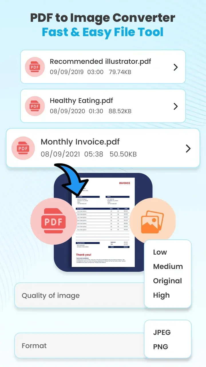 PDF2IMG: PDF Converter & Tools screenshot 3