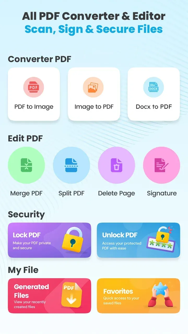 PDF2IMG: PDF Converter & Tools screenshot 2