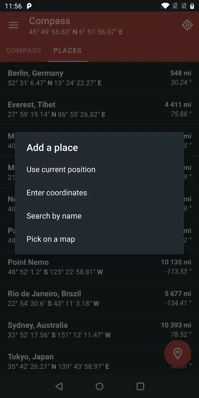 Compass screenshot 6
