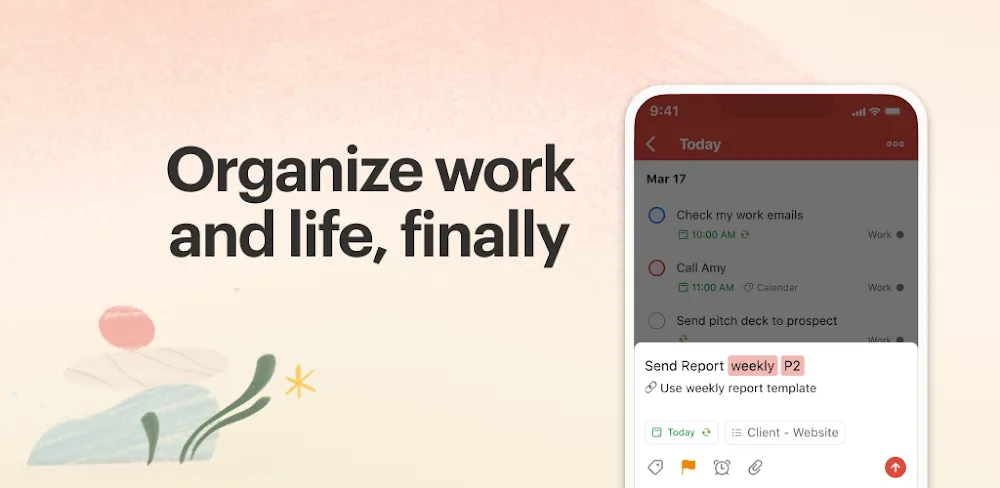 Todoist screenshot 1