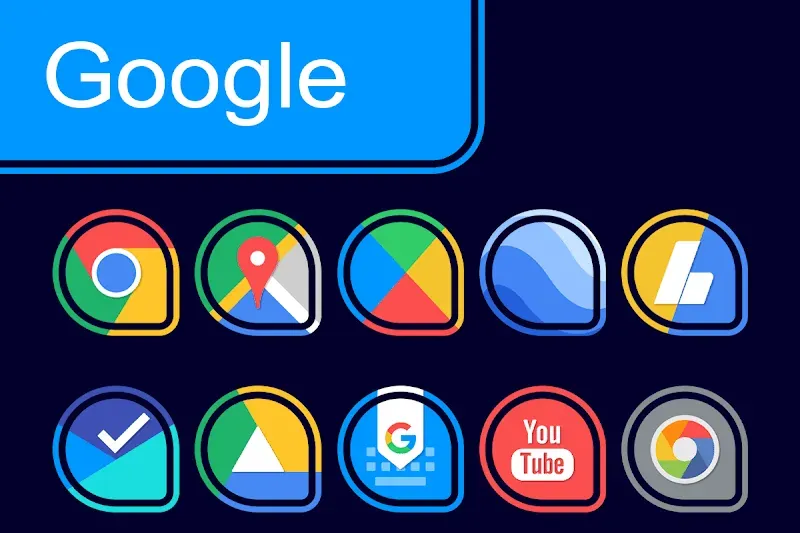 Pixel Ring Drop - Icon Pack screenshot 2