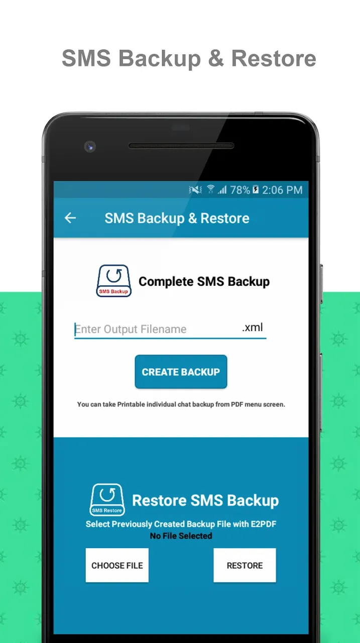 E2PDF (Backup & Restore) screenshot 3