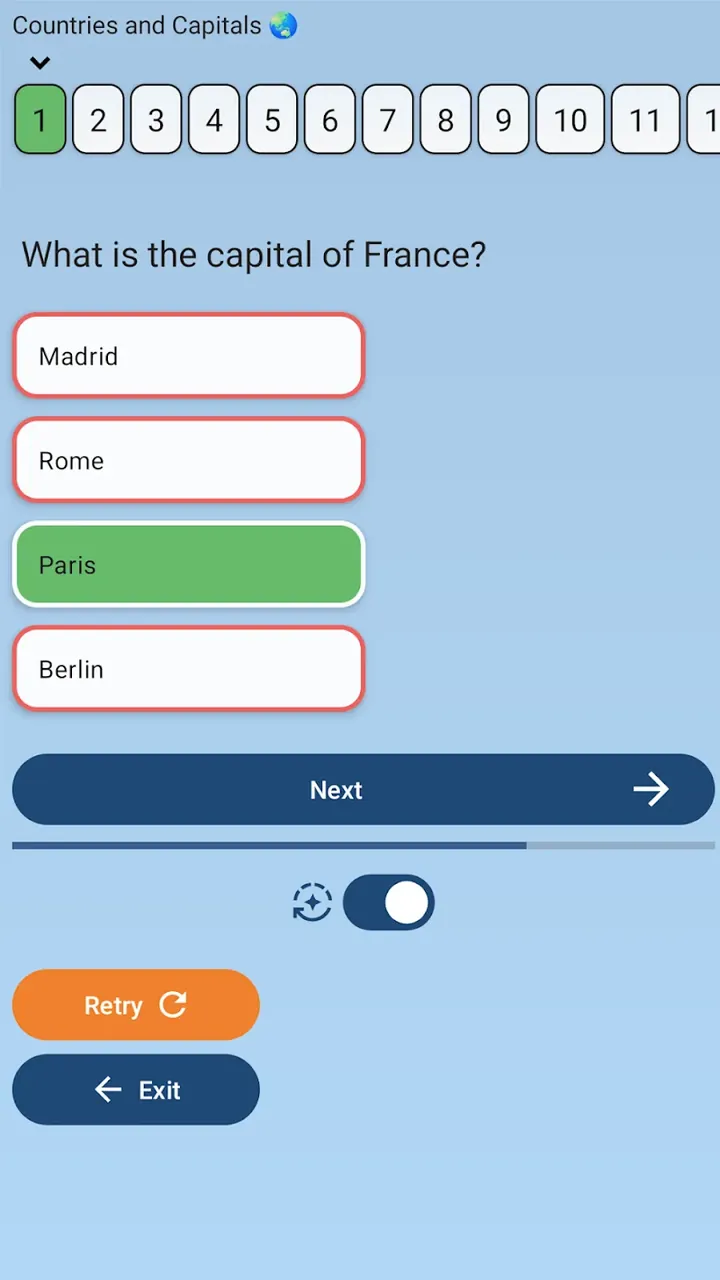 Test Maker Quiz screenshot 3