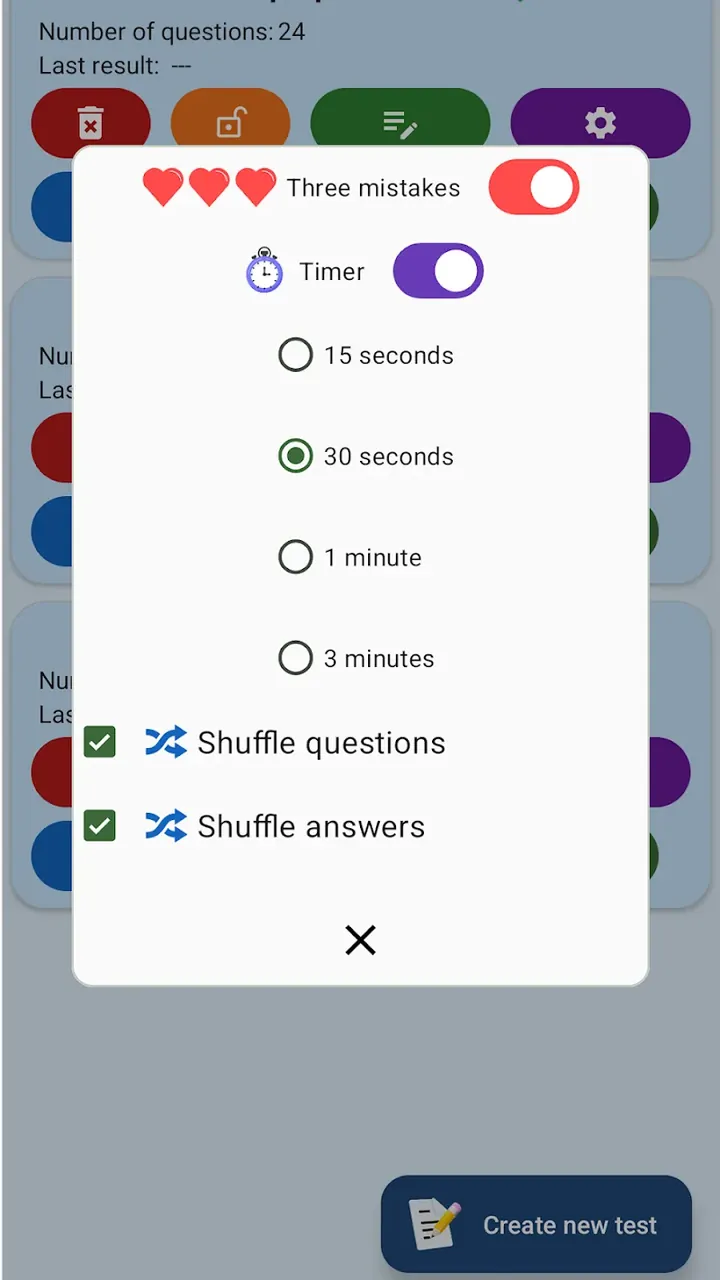 Test Maker Quiz screenshot 5