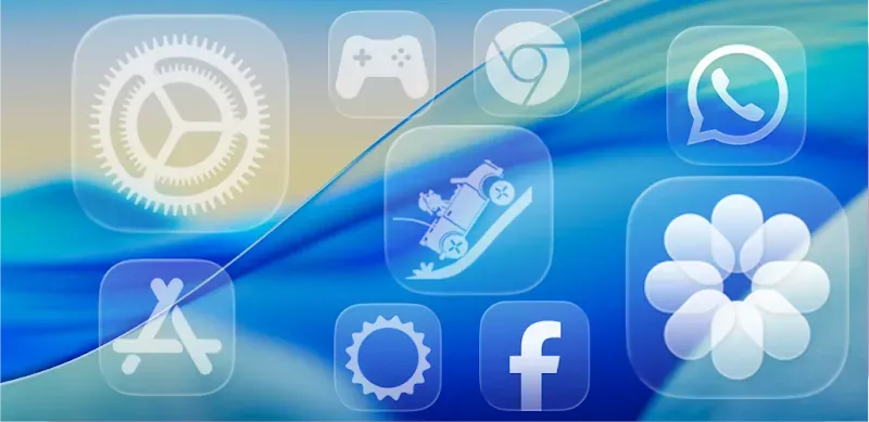 iOS Liquid Glass - Icon Pack preview 5