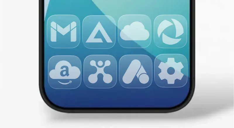 iOS Liquid Glass - Icon Pack preview 4