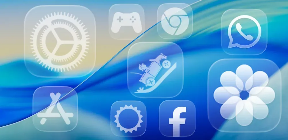 iOS Liquid Glass - Icon Pack preview 1