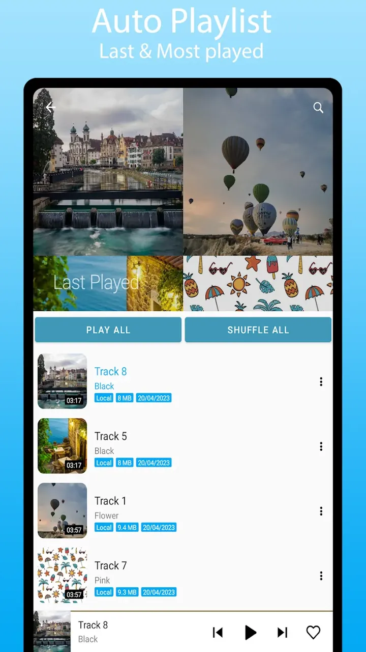 Spiral: Cloud Music Player Mp3 screenshot 6
