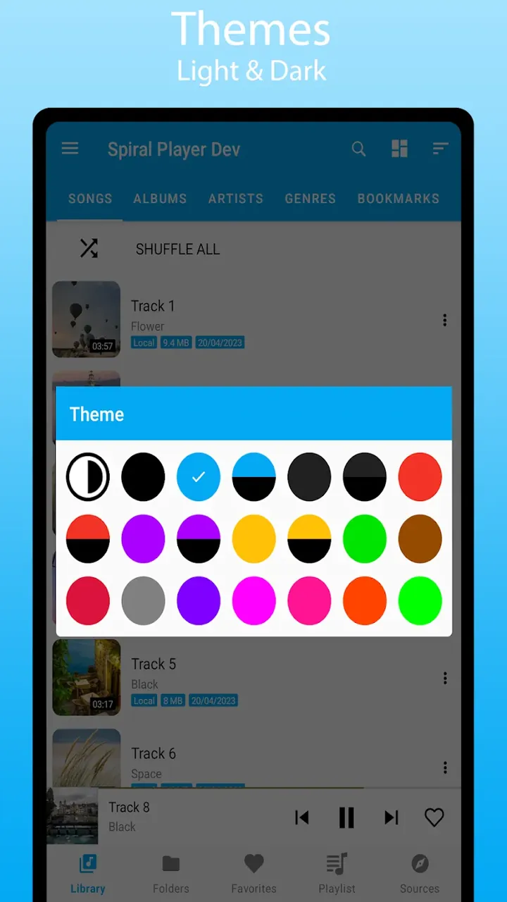 Spiral: Cloud Music Player Mp3 screenshot 5