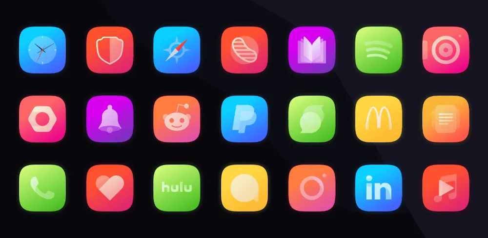 Athena Icon Pack: iOS icons screenshot 1
