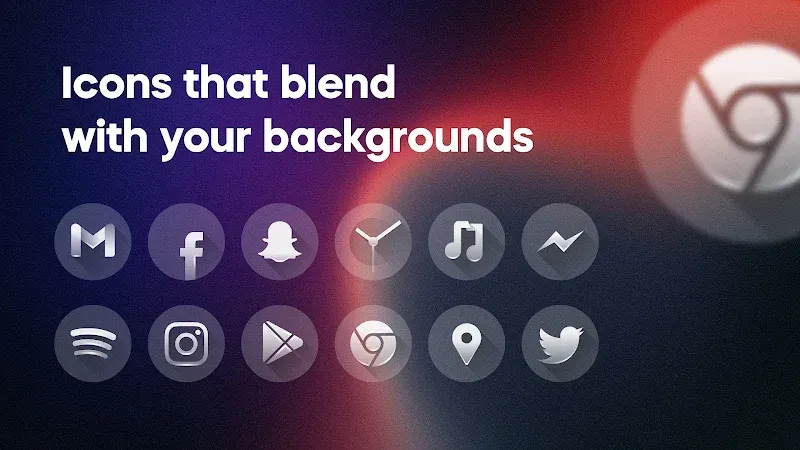 Glass UI Icon Pack screenshot 3