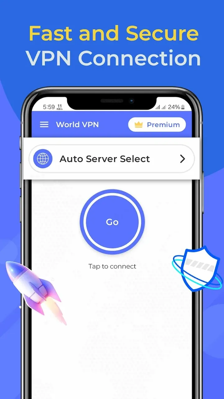 World VPN - Global Fast Secure screenshot 2