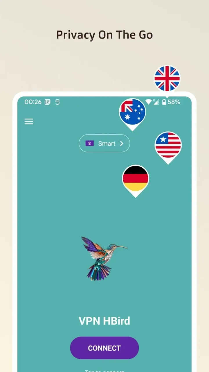 VPN HBird - Fast Secure VPN screenshot 6