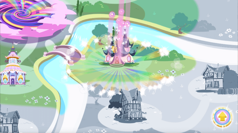 My Little Pony Rainbow Runners gameplay view 7