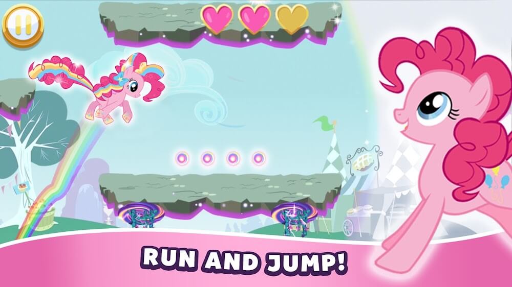 My Little Pony Rainbow Runners gameplay view 3