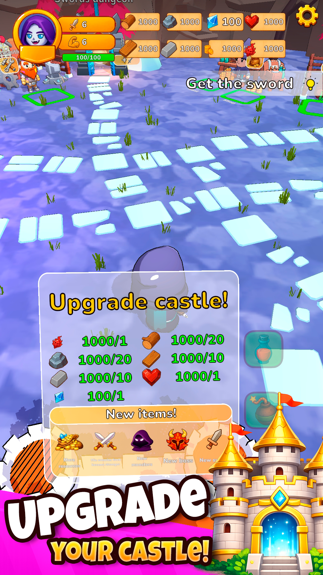 Dungeon Sword Castles screenshot 4