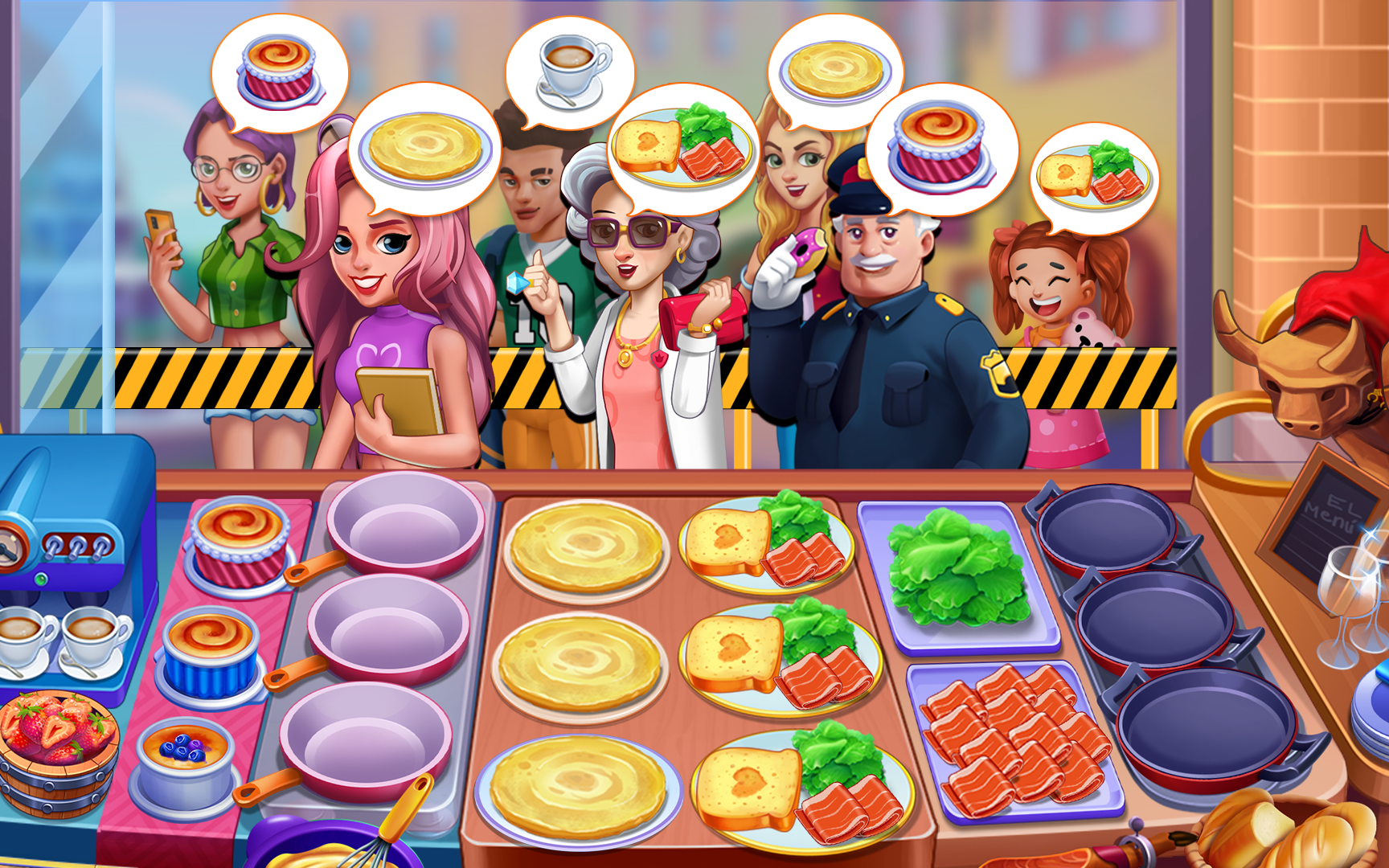 Food City: Cooking Food games screenshot 1