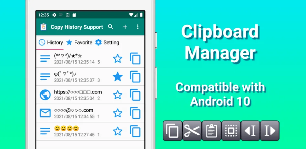 Clipboard Manager screenshot 1