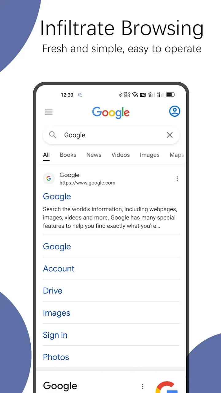 Rainsee Browser screenshot 4