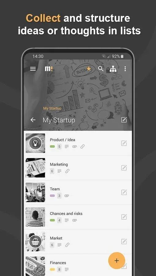 Mindz - Mind Map & Lists Pro screenshot 2