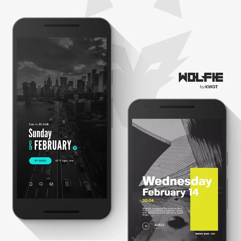 Wolfie for KWGT screenshot 4