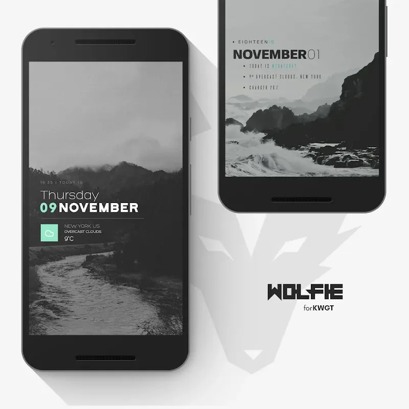Wolfie for KWGT screenshot 6