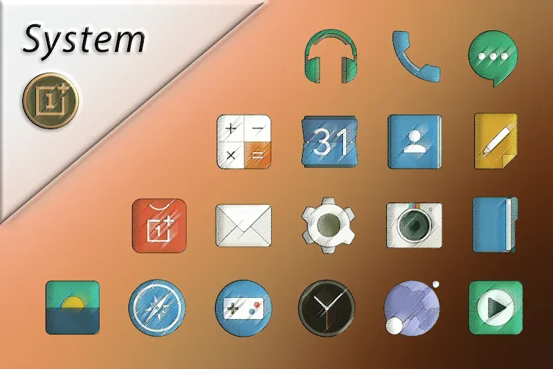 RetrOxigen - Icon Pack screenshot 2