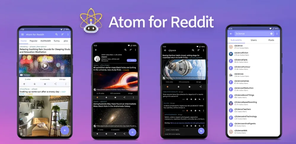 Atom for Reddit screenshot 1