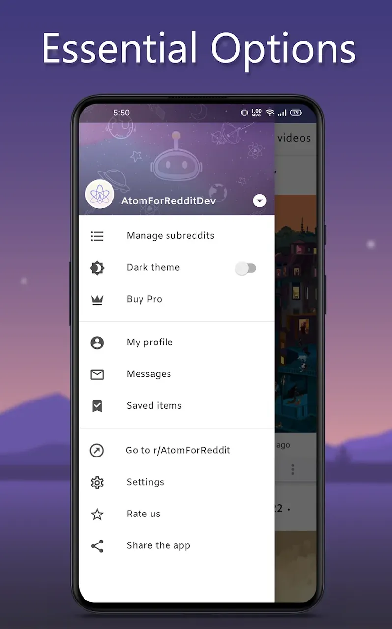 Atom for Reddit screenshot 4