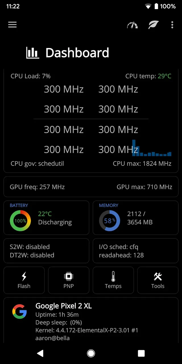 EX Kernel Manager screenshot 2