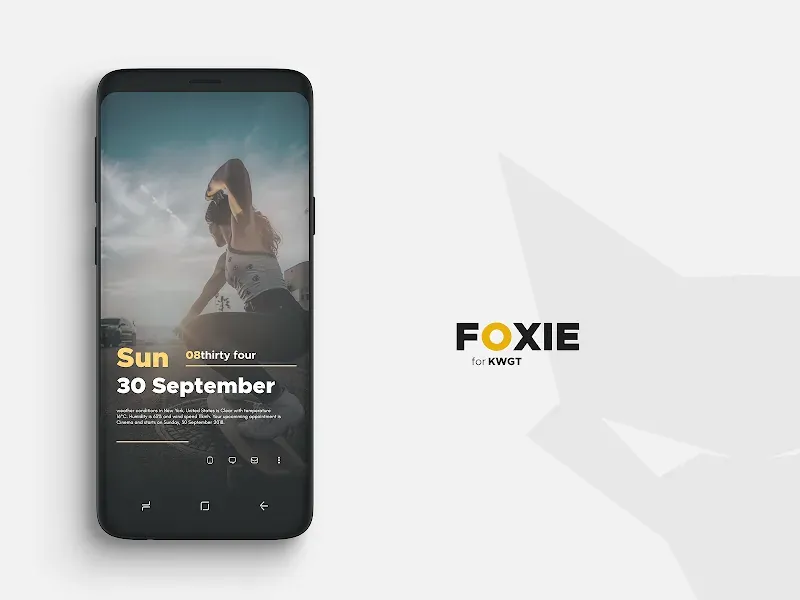 Foxie for KWGT screenshot 6