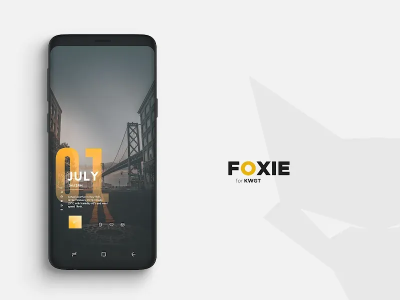 Foxie for KWGT screenshot 2