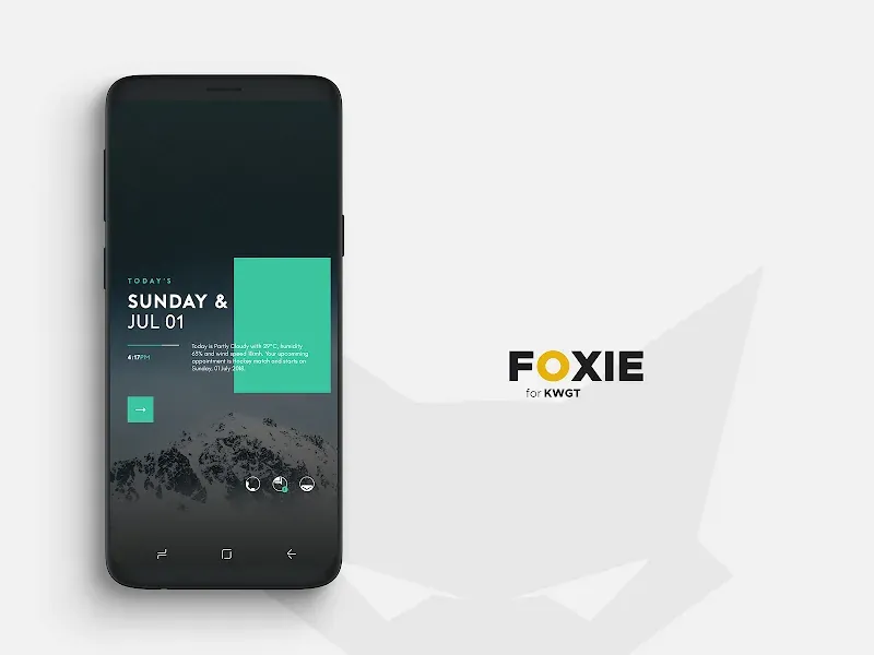 Foxie for KWGT screenshot 3