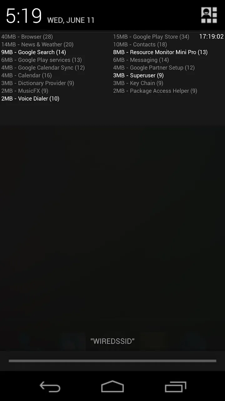 Resource Monitor Mini Pro screenshot 4