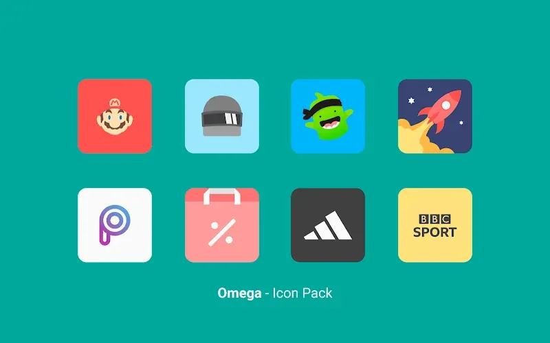 Omega - Icon Pack screenshot 4