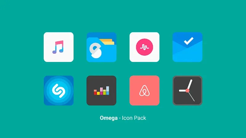 Omega - Icon Pack screenshot 3